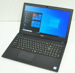 ★ 良品 フルHD iiyama IStNxi-15FH037 ★ 大画面15.6 Core i3-7100U/ メモリ8GB/ SSD 256GB/ カメラ/ テンキー/ Office2019/ Win10