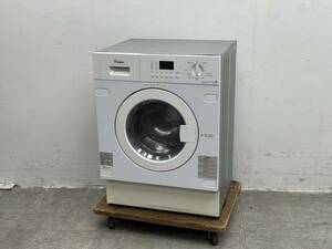 T519☆ワールプール　Whirlpool　ビルトイン型　電気洗濯乾燥機　50Hz　AWI74140J　洗濯7kg　2016年製