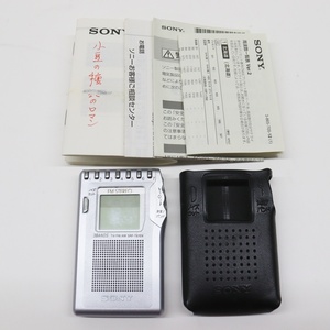  SONY ソニー 3バンド TV/FM/AM ポケットラジオ SRF-T610V 日本製 動作品 小型 携帯ラジオ