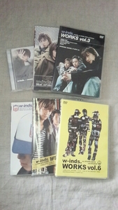 w-inds. w-inds. WORKS vol.1 2 3 4 5 6 DVD 中古 送料520円～