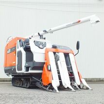 新潟】クボタ 3条刈り コンバイン AR326 DXW 26馬力 299h ディーゼル 軽油 オーガ ワイドクローラー こぎ深さ グレンタンク 中古 倉庫保管_画像2