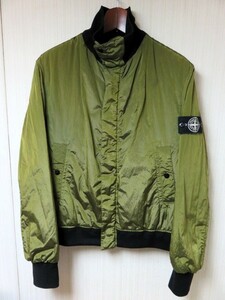 STONE ISLAND Cast Leather Nylon Metal Reversible Jacket 2009 A/W 超貴重アーカイブ　　検）STONE LSLAND CAST METAL