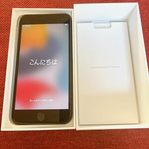 iPhone iPhone7plus Apple ブラック アイフォン 128GB