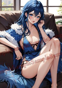 AN-379sa ファイアーエムブレム ルキナ 同人 ポスター A4 オリジナル アニメ anime 高品質 イラストアート セクシー 美少女 