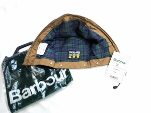 Deadstock　90s Barbour バブアー　バーク フード　 beaufort ビューフォート　ブラックウォッチ　ブラウン　　未使用