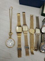 ★【おまとめ 41点】 SEIKO Dior VERSACE CITIZEN 腕時計 メンズ レディース セイコー ディオール ヴェルサーチ シチズン エルジン 大量 _画像4