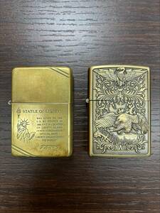 ♪♪＃4827 　ZIPPO　ジッポ Kantai カンタイ オイルライター　2本セット　中古品♪♪