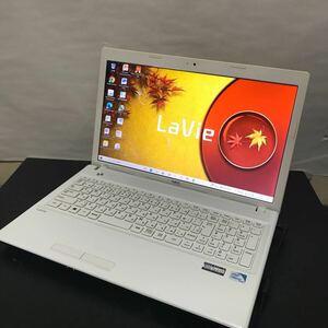 【美品】NEC Lavie LE150/J Win10　320GB　4GB Celeron B730