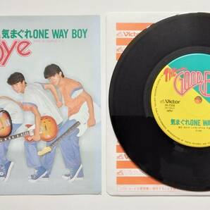 1円スタート お宝ＥＰレコード レア 昭和レトロ 『気まぐれ ONE WAY BOY』 The GOOD-BYE １セット限り 貴重 の画像2