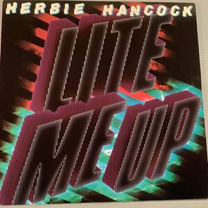 LP(米盤)●ハービー・ハンコック HERBIE HANCOCK／LITE ME UP●美品！