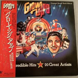 LP( Japanese record )* soundtrack [g rowing * up ]* little * Richard, Bill * partition Lee, Shadow z,ko-tetsu, other * beautiful goods!