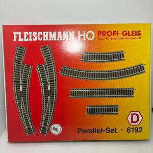 フライシュマン　FLEISCHMANN HO 線路セット　パラレルレールセット　6192 タイプD PROFI-GLEIS ゲージ　外国車輌