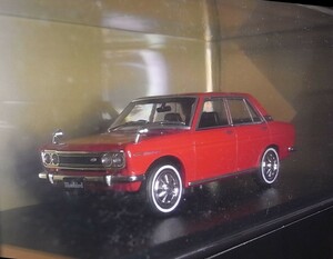 ニッサン ダットサン ブルーバード 1600SSS P510(1969) 1/43 新品 国産名車プレミアムコレクション vol.16 アシェット ダイキャスト