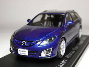 マツダ アテンザ スポーツワゴン(2008) 1/43 アシェット 国産名車コレクション ダイキャストミニカー