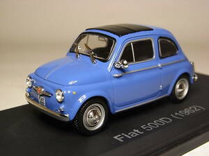 フィアット 500D(1962) 1/43 国産名車コレクション アシェット ダイキャストミニカー