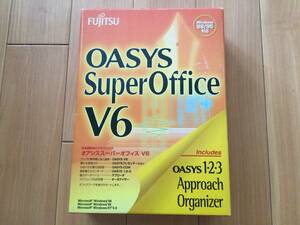 OASYS SuperOffice V6 @開封済み・未使用パッケージ一式@ Windows95/98〜対応 0ASYS1-2-3/Approach/Organizer収録