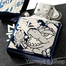 ZIPPO 限定 エヴァンゲリオンＶＳゴジラ デフォルメ ジッポー ライター_画像6