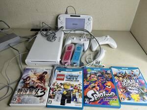 任天堂 Nintendo Wii U 本体 リモコン ぬんちゃく コントローラー カセット セット 現状品