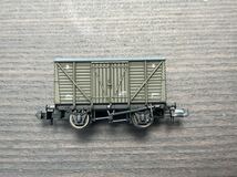 Graham Farish 373-702A ZRV 12 ton ventilated van with planked sides DB761319 in Olive Green_画像2