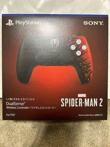 SONY PS5 DualSense ワイヤレスコントローラー 'Marvel's Spider-Man 2' Limited Edition スパイダーマン 未使用未開封