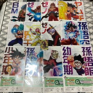 一番くじ ドラゴンボール SUPER DRAGONBALL HEROES 5th MISSION　G賞クリアファイル&ステッカーセット　特典ブロリーカード