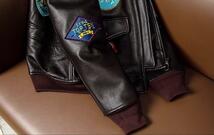 高品質 レザージャケット Gジャン カウハイド 牛革 ライダースジャケット シングルライダース メンズファッション 本革 S～6XL_画像10