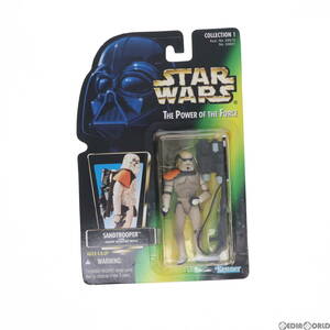 【中古】[FIG]The Power Of The Force スター・ウォーズ ベーシックフィギュア サンドトルーパー STAR WARS 完成品 可動フィギュア(69601)