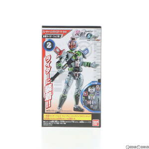 【中古】[FIG](単品)(食玩)装動 仮面ライダージオウ RIDE6 Feat.創動 仮面ライダービルド 2.フューチャーリングクイズアーマーセット[仮面