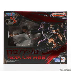 【中古】[FIG]Portrait.Of.Pirates P.O.P WA-MAXIMUM ロロノア・ゾロ Ver.鬼気 九刀流 阿修羅 ONE PIECE(ワンピース) 完成品 フィギュア 一