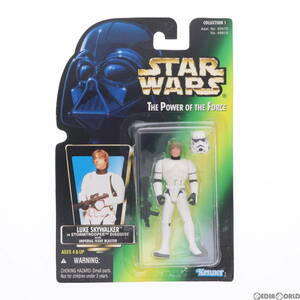 【中古】[FIG]The Power Of The Force スター・ウォーズ ベーシックフィギュア ルーク イン ストームトルーパー STAR WARS 完成品 可動フィ