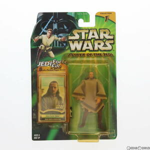 【中古】[FIG]スター・ウォーズ パワー・オブ・ザ・ジェダイ ベーシックフィギュア クワイ・ガン・ジン モス・エスパバージョン STAR WARS