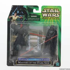 【中古】[FIG]スター・ウォーズ パワー・オブ・ザ・ジェダイ ダース・モール&ダース・ベイダー マスター・オブ・ザ・ダークサイド 2パック