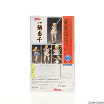 【中古】[FIG]コミックガムフィギュアコレクション 孫策伯符(そんさくはくふ) メイドVer.(青) 一騎当千 1/7 完成品 フィギュア ワニブック_画像3