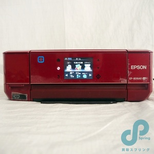 動作品 カラリオ プリンター EPSON EP-806AR 電源ケーブル欠品