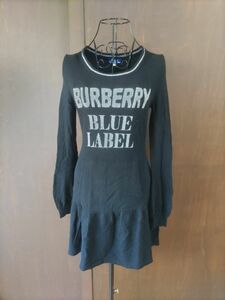 BURBERRY* BLUE LABEL* ニットミニワンピース