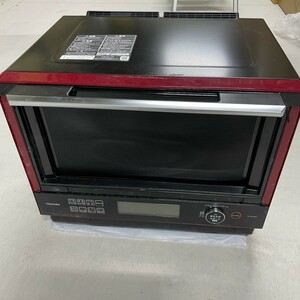 新品 未使用　ジャンク品　（破損あり）　ER-WD3000-R 東芝 TOSHIBA 過熱水蒸気オーブンレンジ 石窯ドーム 30L グランレッド