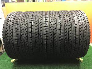 11g-169)冬 205/80R17.5 120/118L LT BRIDGESTONE Blizzak W979 2021年 7-8分山 6本