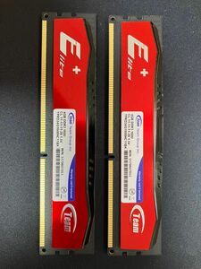 ゲーミングPCにも！Team Elite+ DDR3 1600 4G ２枚セット