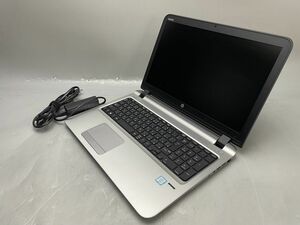 ★1円スタート★第6世代★HP ProBook 450 G3 Core i7 6500U 8GB★現状引き渡し★ストレージ/OS無★BIOS起動までの動作確認★AC付★