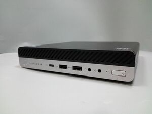 ★1円スタート★第6世代★HP EliteDesk 800 G3 Core i7 6700T 8GB★現状引渡★ストレージ/OS無★BIOSまでの動作確認★