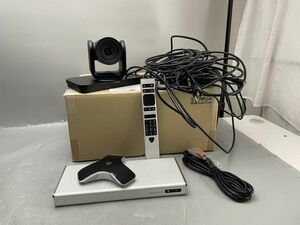 ★通電確認のみ★Polycom ポリコム RealPresence Group 500 テレビ会議システム★現状引き渡し★