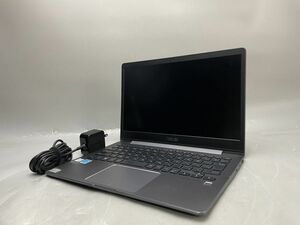 ★1円スタート★第8世代★ ASUS ZenBook 13 Core i5 8250U 8GB ★現状引渡★ストレージ/OS無★BIOSまでの動作確認★充電不良★