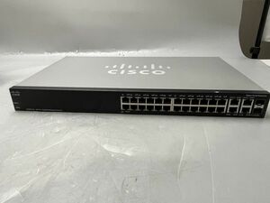 ★CISCO★SG300-28 28-port Gigabit Managed Switch★10/100/1000★初期化済★現状引き渡し★