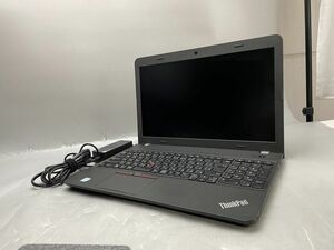 ★1円スタート★第6世代★Lenovo ThinkPad E560 Core i3 6100U 4GB 500GB★現状引き渡し★OS無★BIOS起動までの動作確認★AC付★