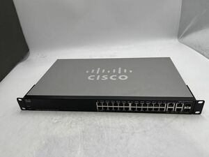 ★CISCO★SG300-28 28-port Gigabit Managed Switch★10/100/1000★初期化済★現状引き渡し★