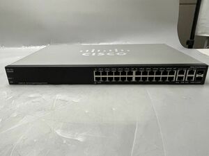 ★CISCO★SG300-28 28-port Gigabit Managed Switch★10/100/1000★初期化済★現状引き渡し★