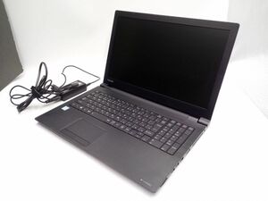 ★1円スタート★第7世代★東芝 dynabook B65/J Core i3 7100U 8GB 500GB★現状引き渡し★OS無★BIOS起動までの動作確認★AC付★