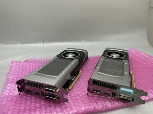 ★1円スタート★グラフィックボード・グラボ★ジャンク品 2個セット TAITAN NVIDIA GeForce GTXTAITAN 6GD5★動作不良★現状引き渡し★