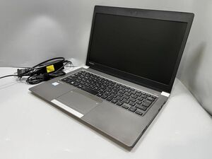 ★1円スタート★東芝 dynabook R63/B Core i3★現状引渡★ストレージ/OS無★起動不良★AC付★