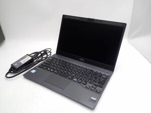 ★第8世代★富士通 LIFEBOOK U938/S Core i5 8350U 4GB SSD128GB Win10 Pro★画面シミ★AC付★